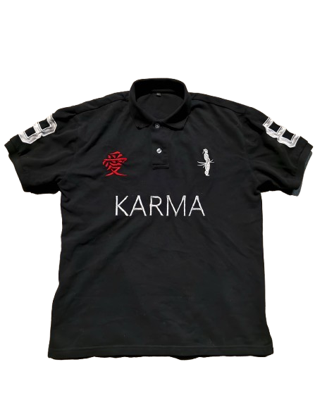 "KARMIC LOVE" POLO TEE